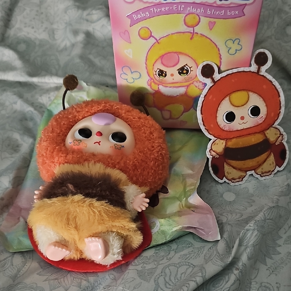 Adorable Plush Bee Costume Stuffed Animal